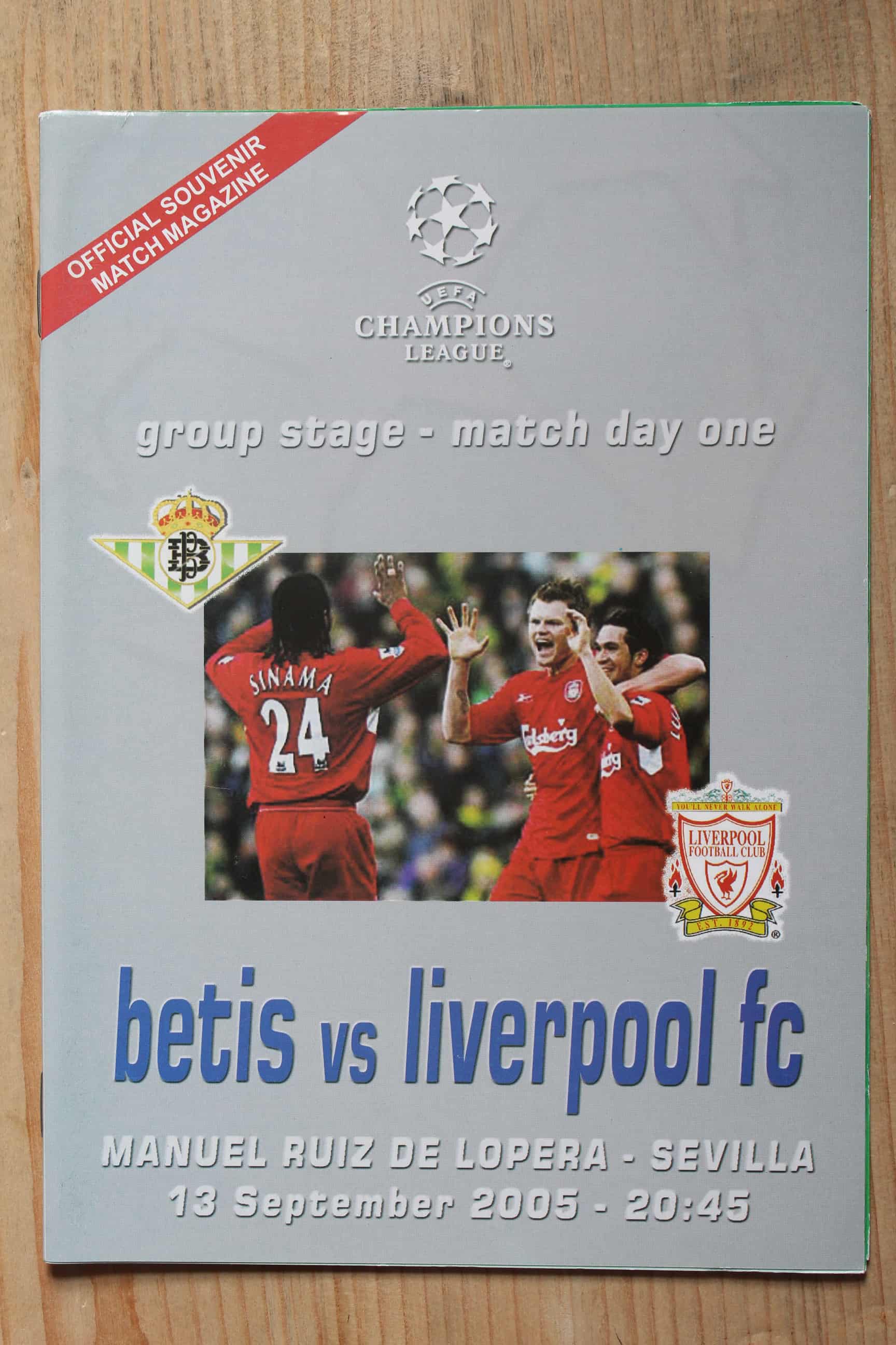 Real Betis v Liverpool FC